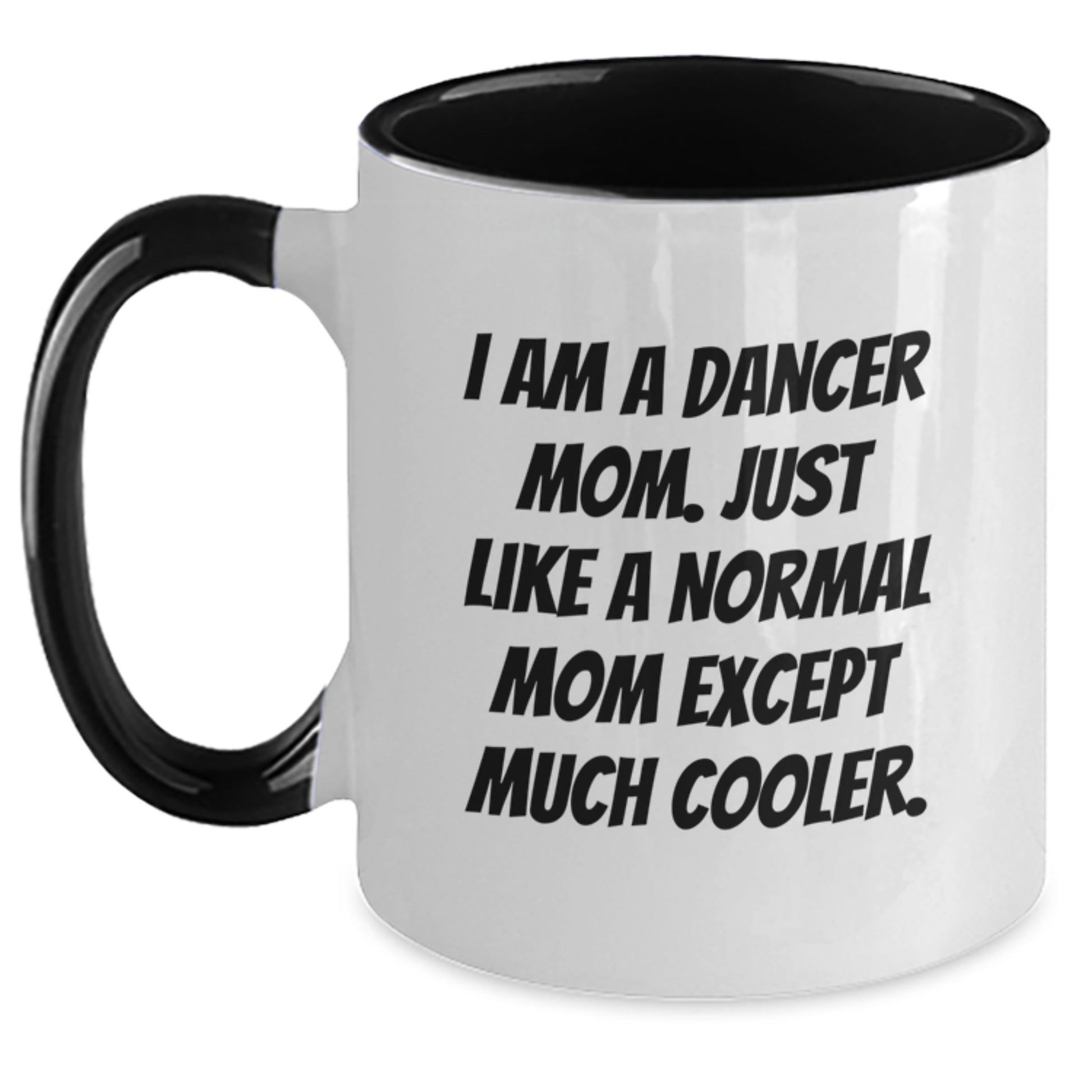 Dancer Keepsake Two Tone Coffee Mug for Him Birthday Gift Ceramic - Main