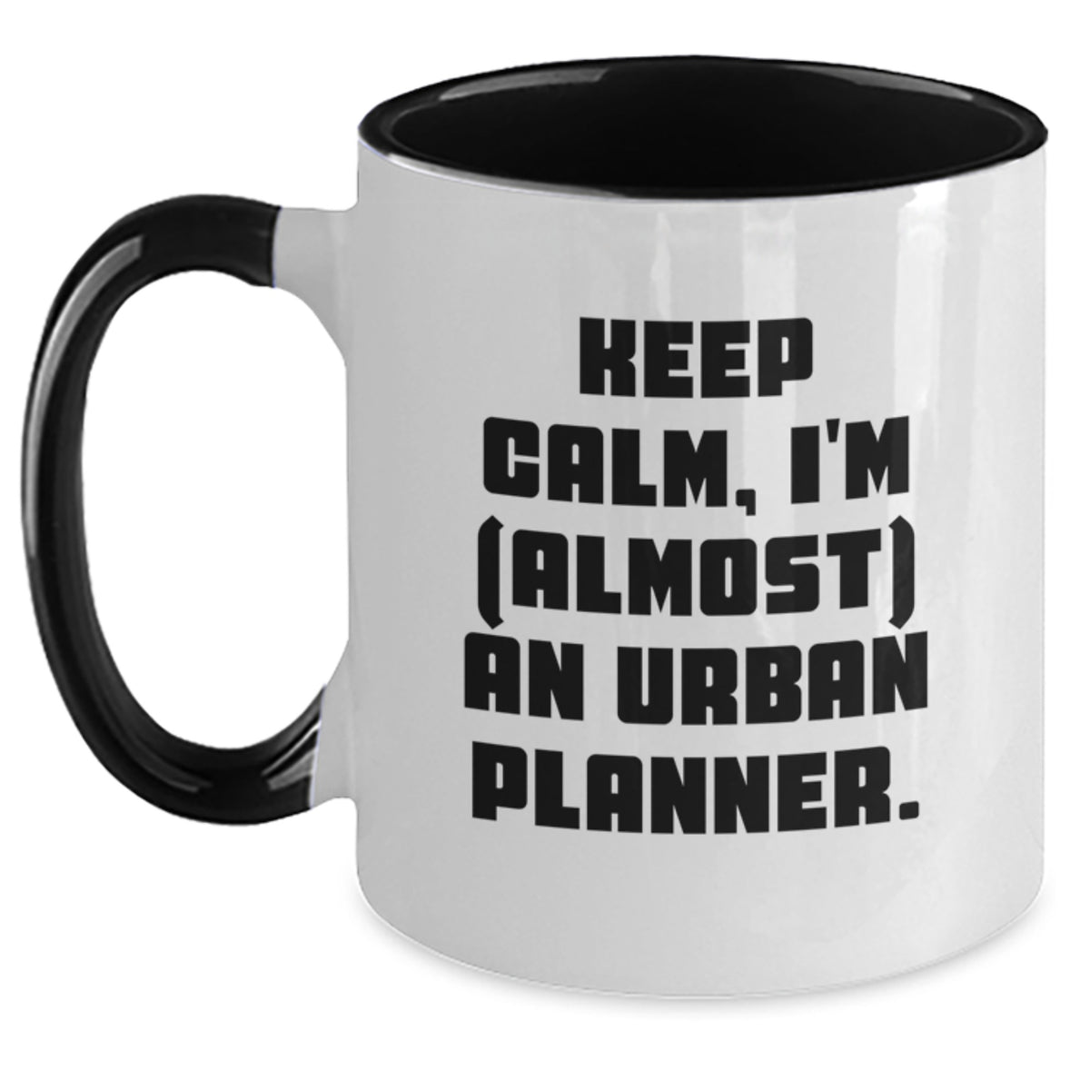 Urban Planner Keepsake Gift for Him - Keep Calm, I'm (Almost) An Urban - Main