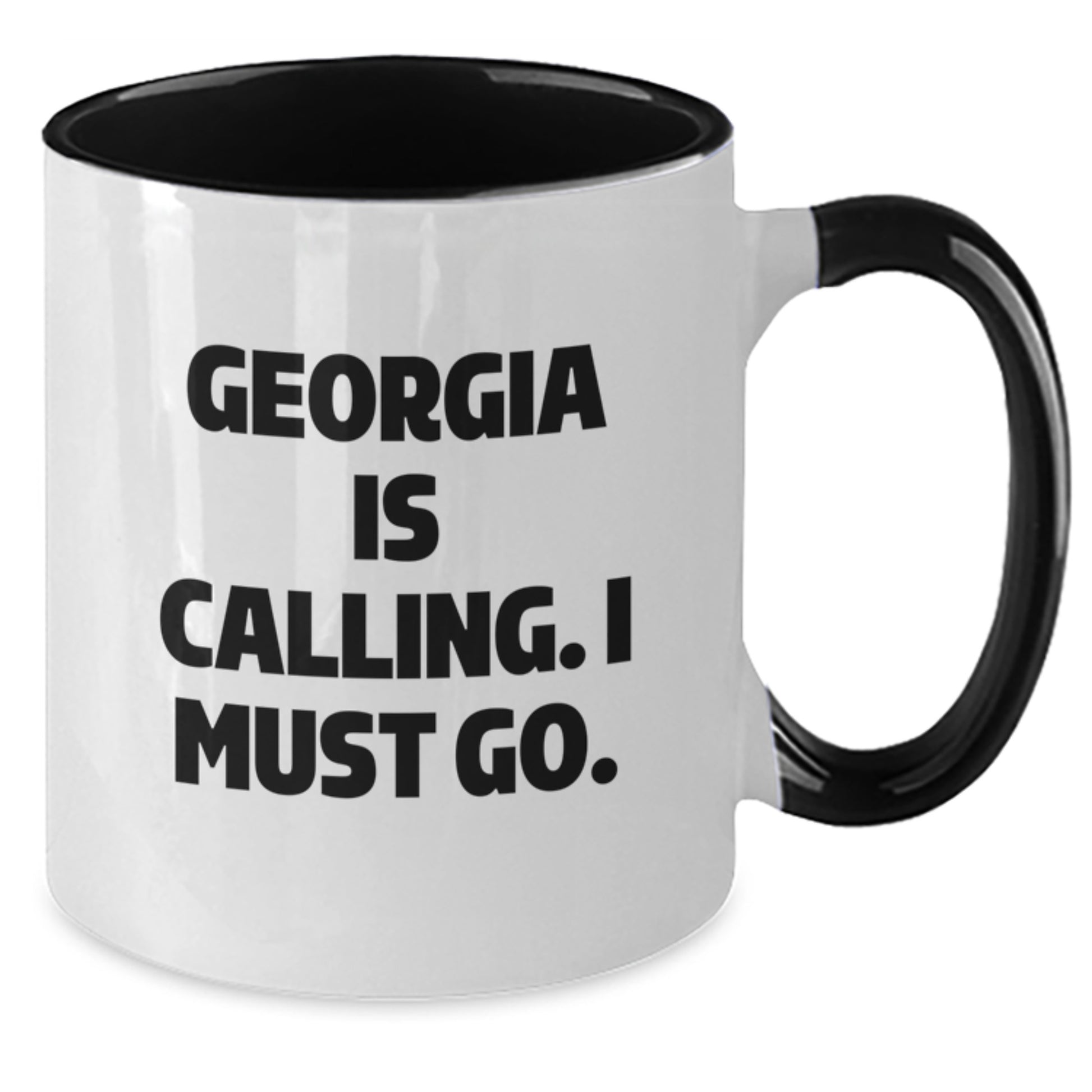 Georgia Calling Funny Mug Gifts for Men from Friends, Unique Birthday Ideas for Georgia Enthusiasts - Additional