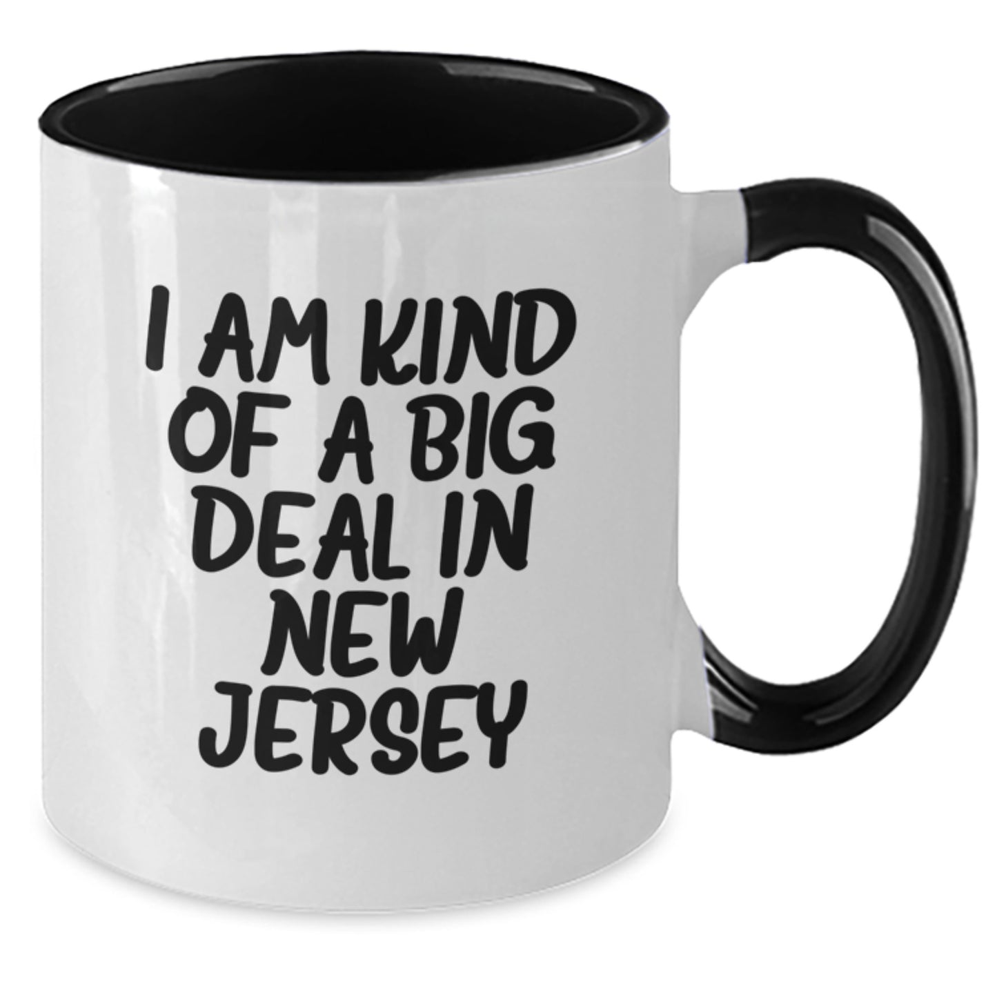 New Jersey Funny Two Tone Coffee Mugs, Gifts for New Jersey Men from Friends, I Am Kind Of A Prime Selection In New Jersey Quote, Father's Day Unique Gifts - Additional