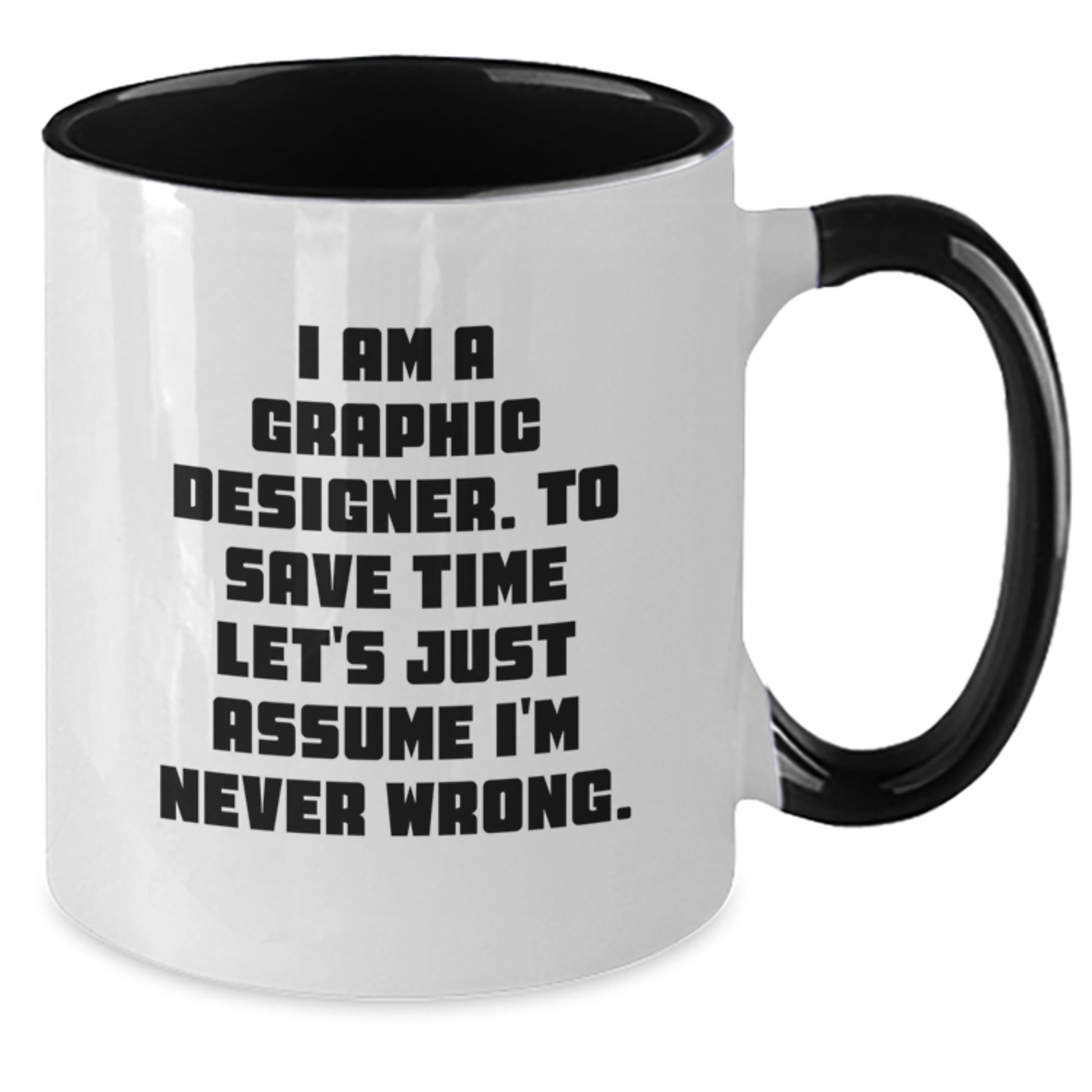 Graphic Designer Keepsake Mug for Him Birthday Gift Red and White - Additional
