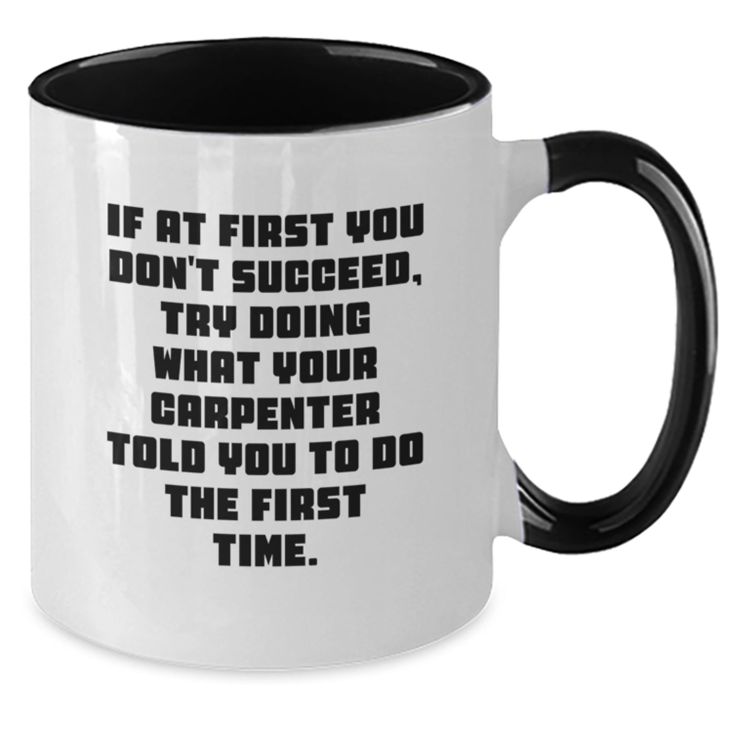 Birthday Gift Carpenter Mug for Her – Two Tone Keepsake Present - Additional