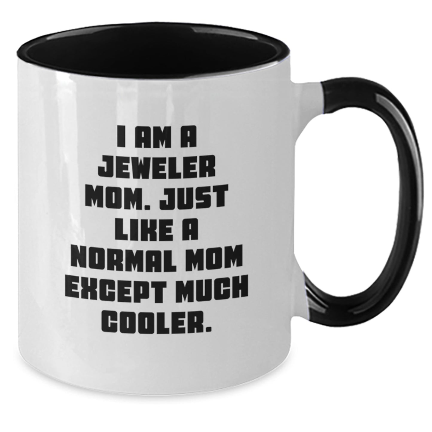 Jeweler Keepsake Two Tone Coffee Mug Ceramic for Him Birthday Gift - Additional