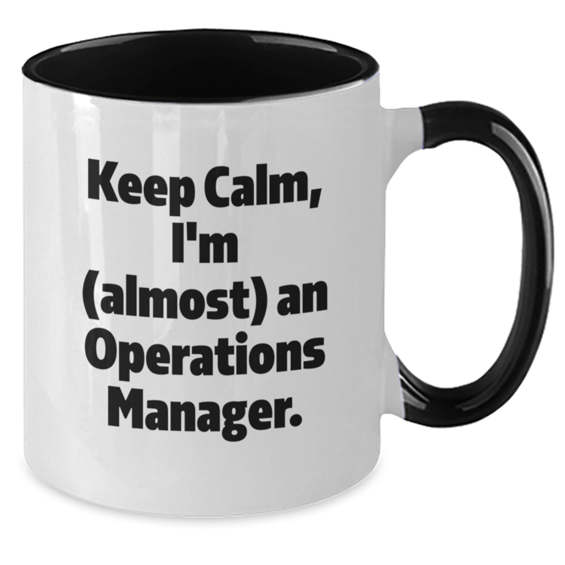 Operations Manager Keepsake Mug for Him Birthday Gift Black & White - Additional