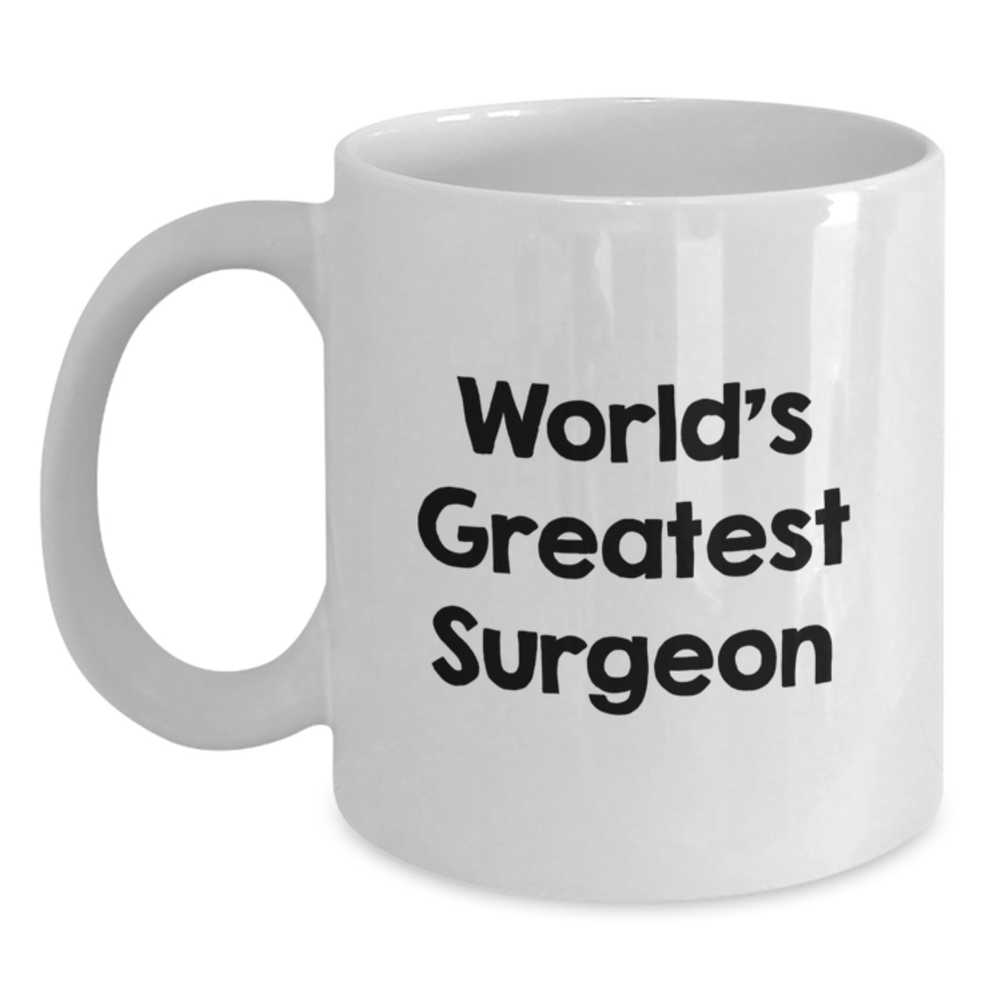 World's Greatest Surgeon Funny Mug Gifts from Friends for Valentine's Unique Presents - Main