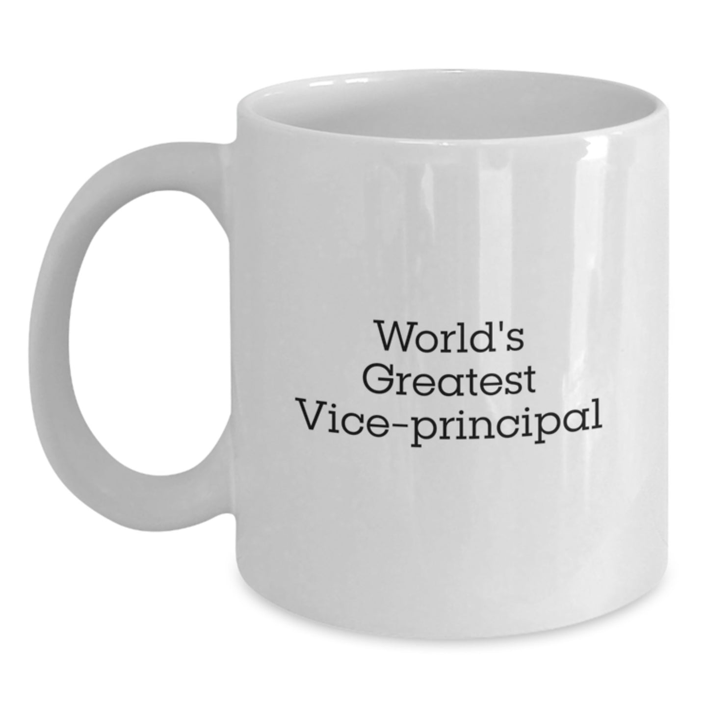Funny Vice-principal Gifts from Friends - World's Greatest Vice-principal White Coffee Mug for Men - Cute Christmas Unique Gifts Ideas - Main