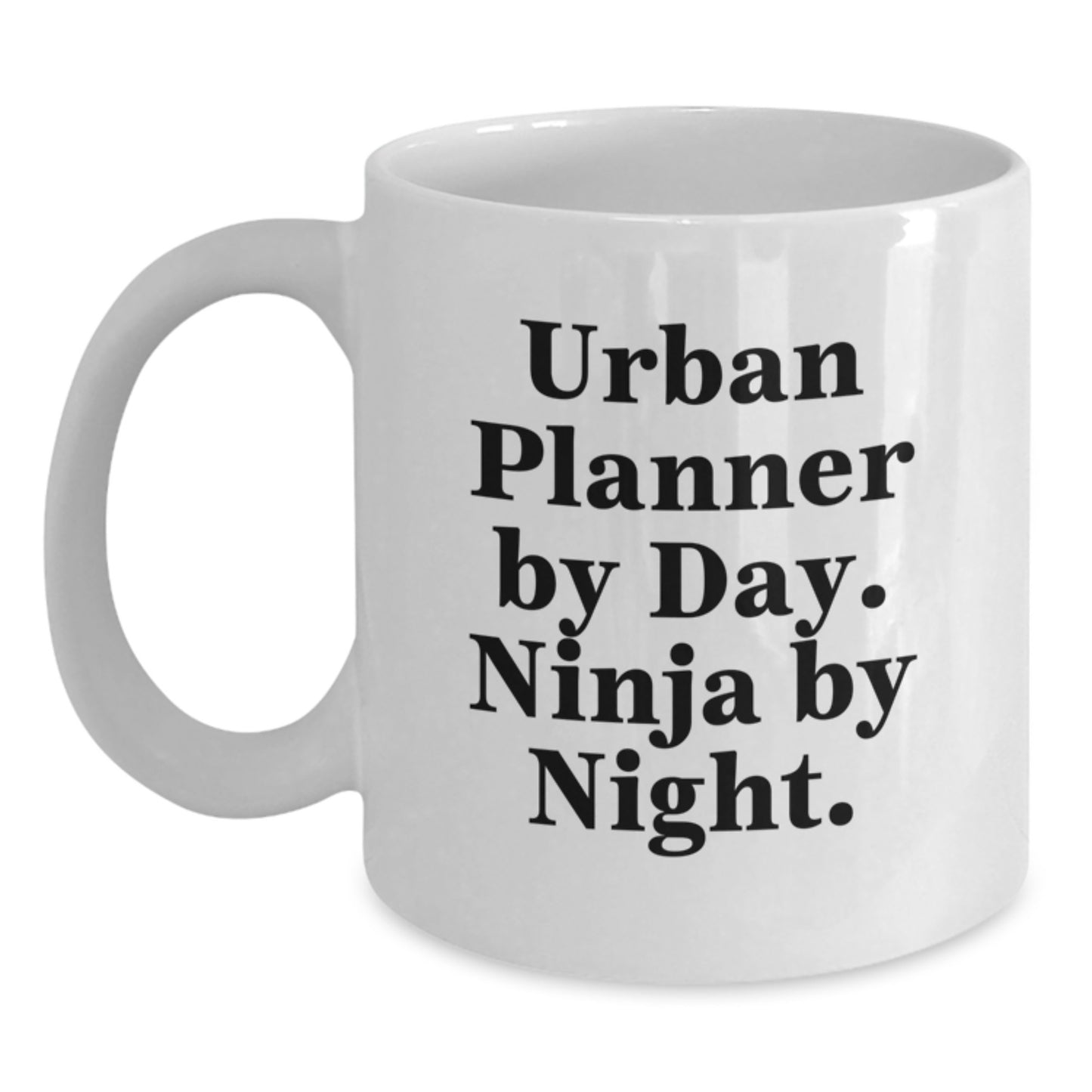 Urban Planner Gifts from Friends, Funny White Coffee Mug for Graduation Unique Gifts - Main