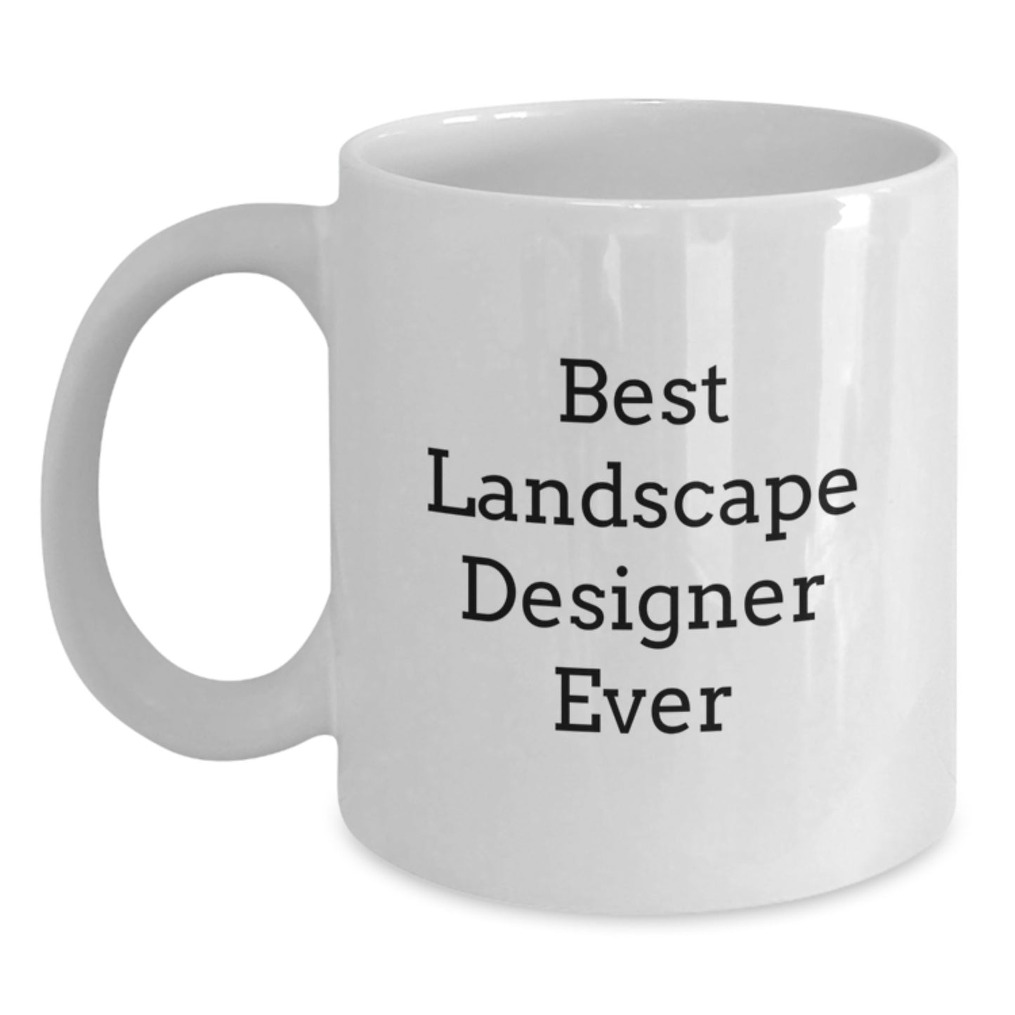 Funny Landscape Designer Gifts from Men to Best Landscape Designer Ever White Coffee Mug, Christmas Unique Gifts for Landscape Designers, Inspirational White Coffee Mug - Main