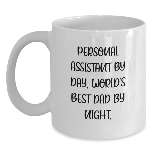 Funny Personal Assistant Gifts from Men, Unique Birthday Unique Gifts for Personal Assistant, White Coffee Mug - Main