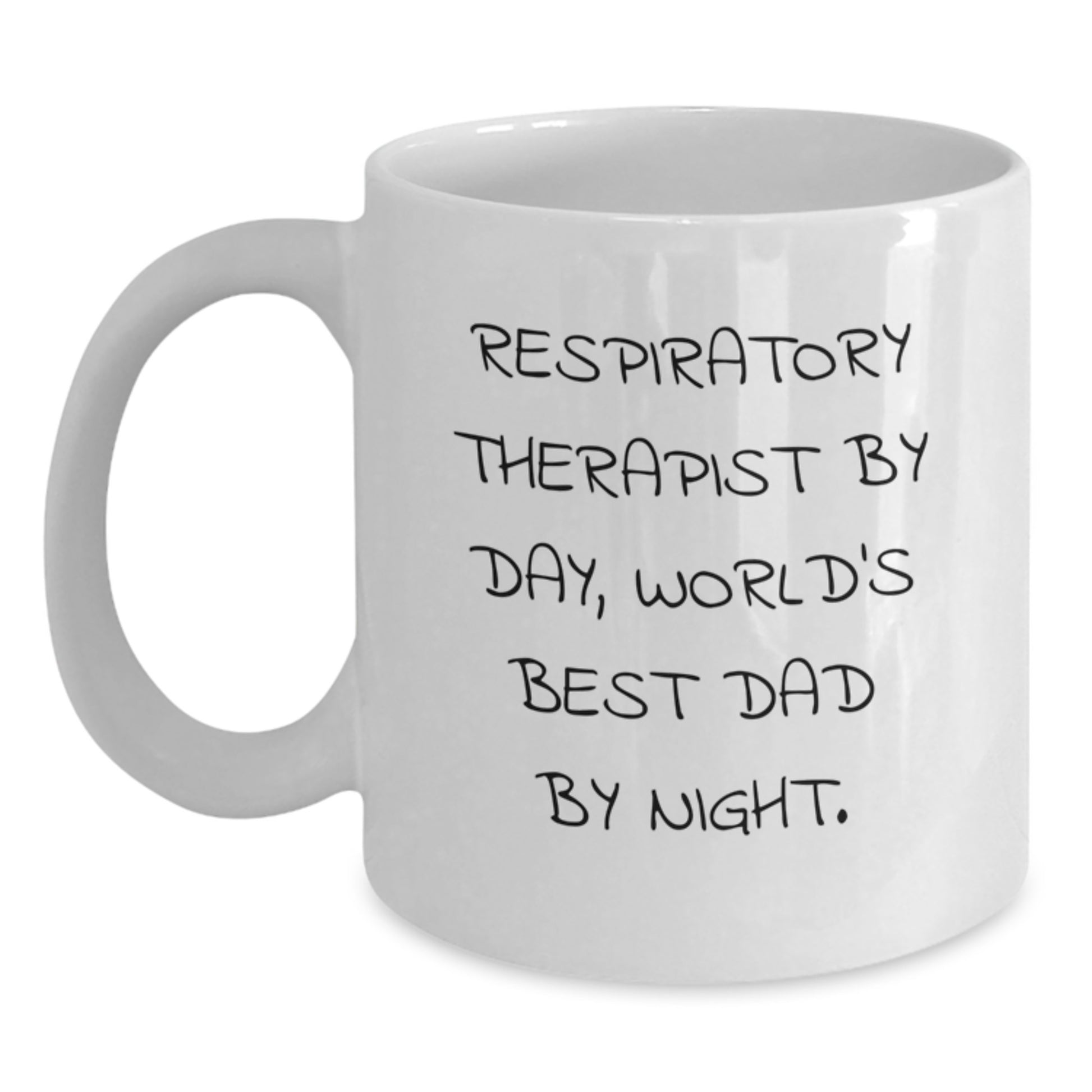 Funny Respiratory Therapist Gifts from Dad for Christmas Unique Mug - Main