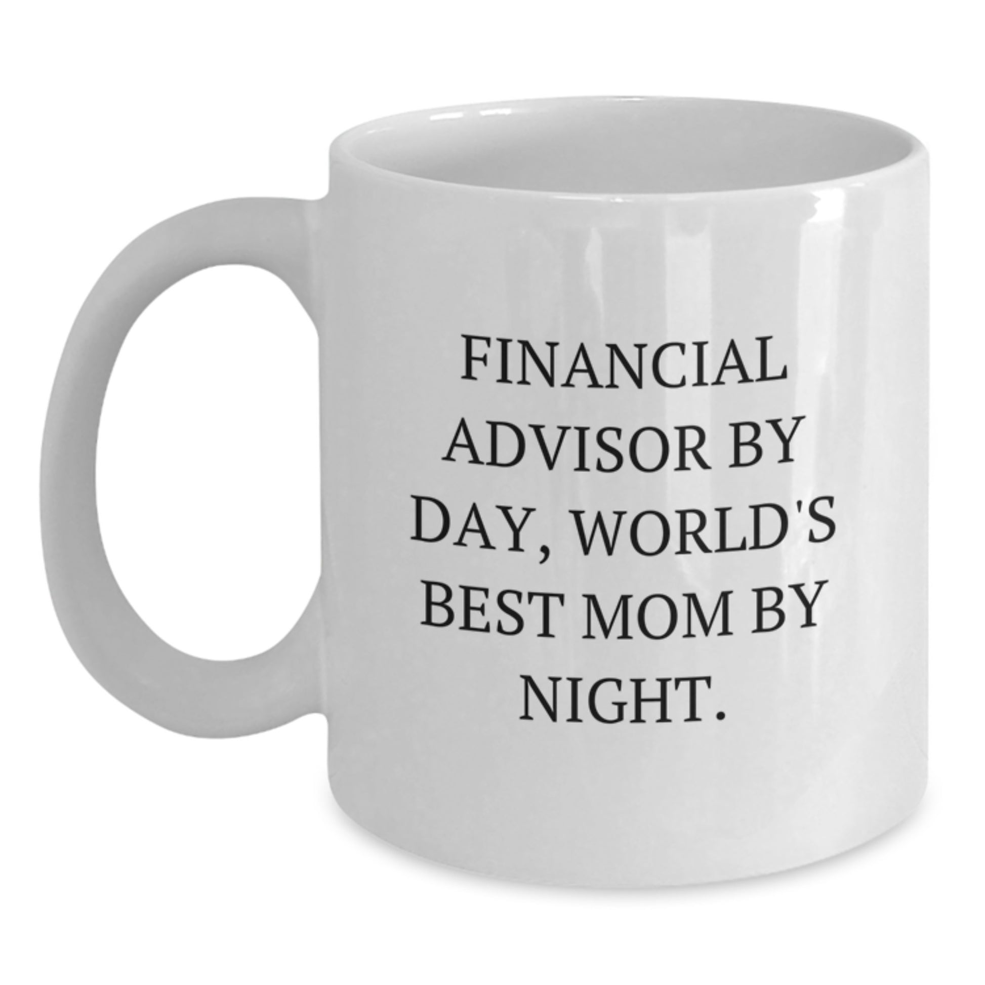 Financial Advisor Keepsake Ceramic Mug for Him Birthday Gift - Main