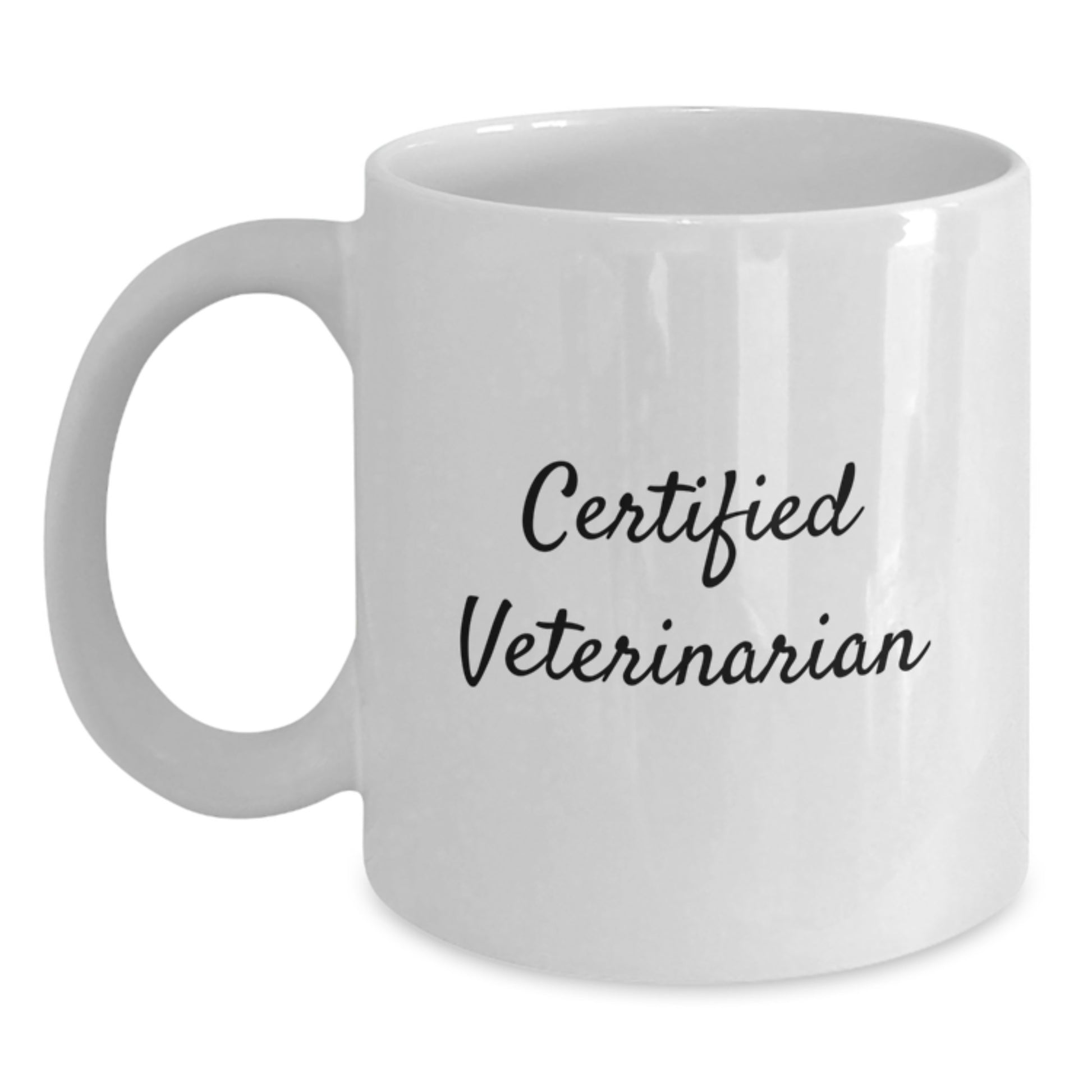 Funny Quote Gifts from Friends for Veterinarians - Veterinary White Coffee Mug - Main