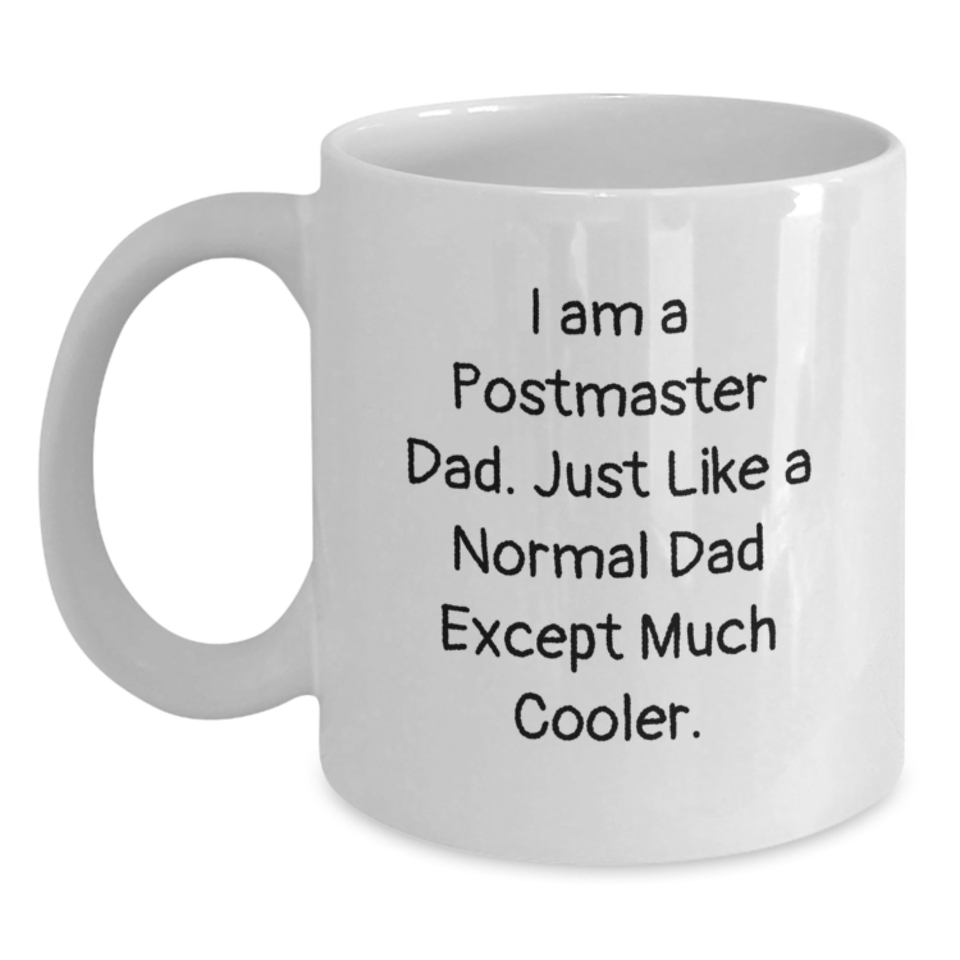 Birthday Gift Postmaster Mug Present for Her White 11oz Ceramic - Main