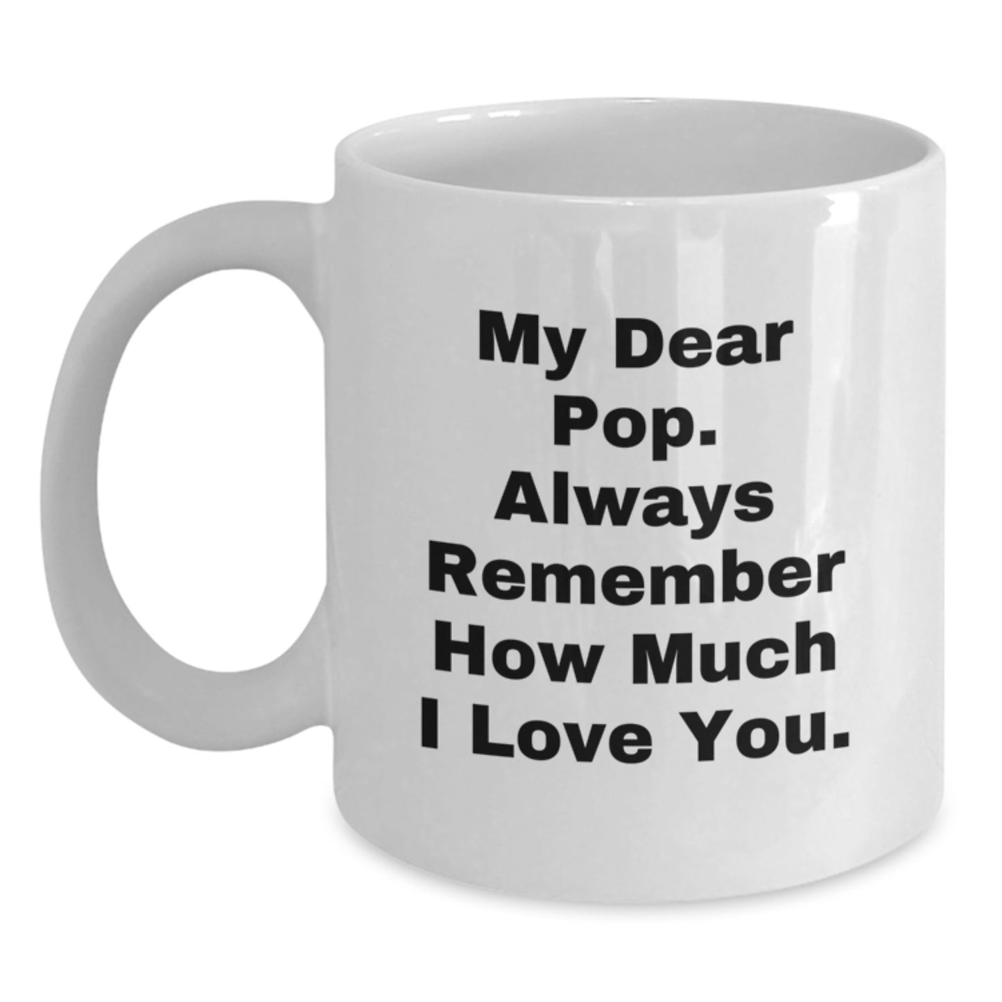 Funny Quote Gifts from Men to Dad on Mother's Day Unique White Coffee Mugs - Main