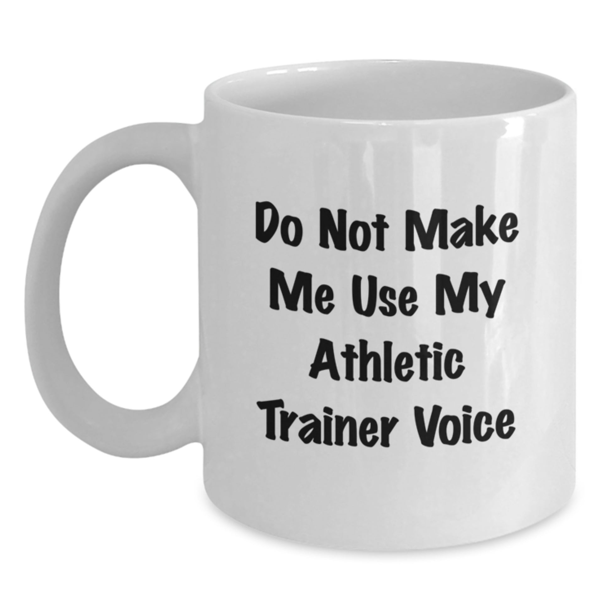 Athletic Trainer Keepsake White Coffee Mug for Him Graduation Gift - Main