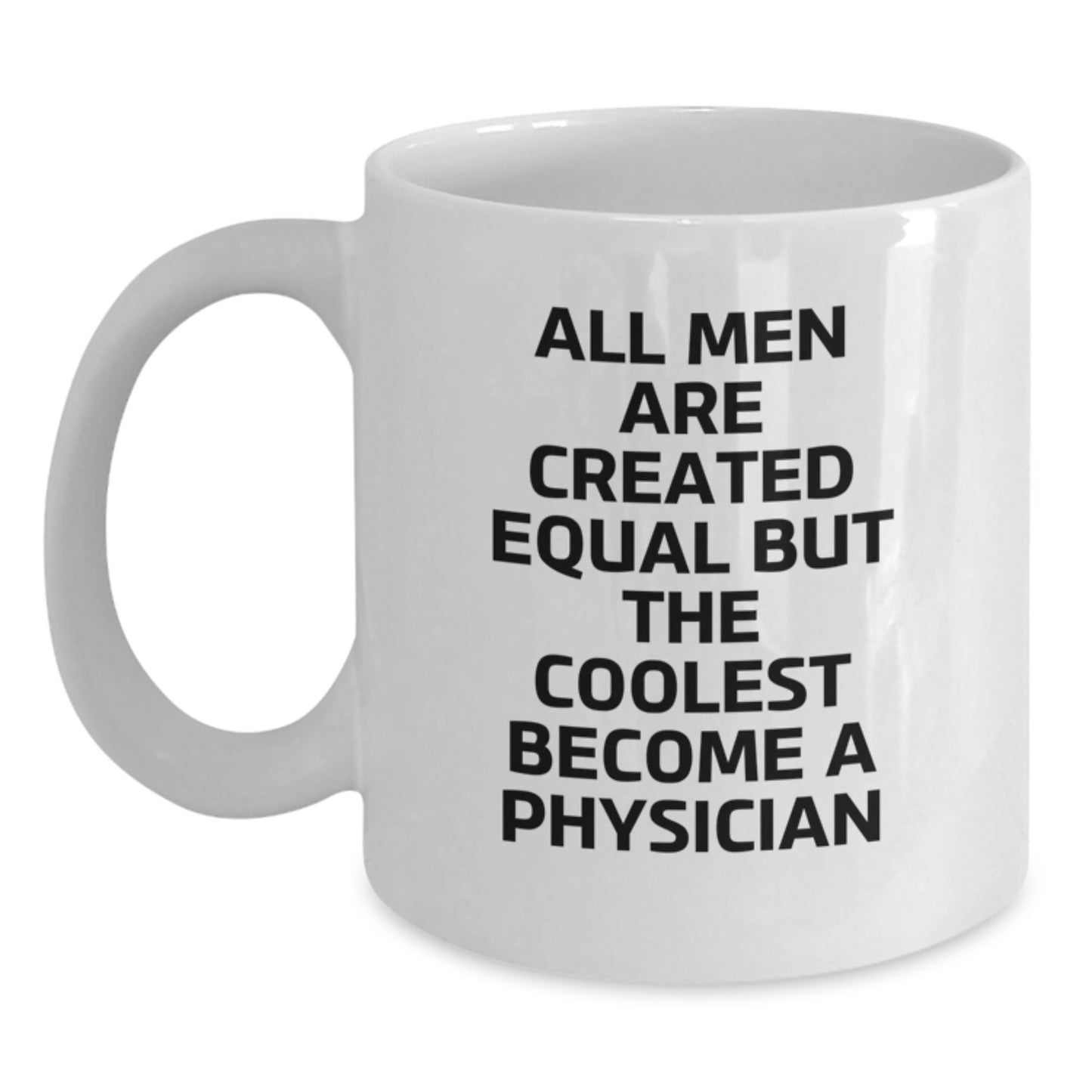 Unique Gifts from Men, Funny White Coffee Mugs for Physician, Father's Day Unique Gifts - Main