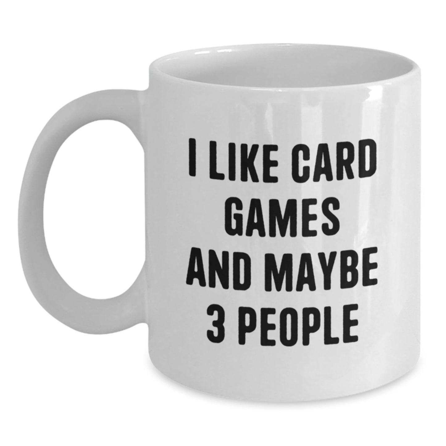 Funny Card Games Gifts for Men from Friends - White Coffee Mug for Graduation Unique - Main