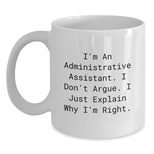 Christmas Gift for Her A Witty Administrative Assistant Present - Main