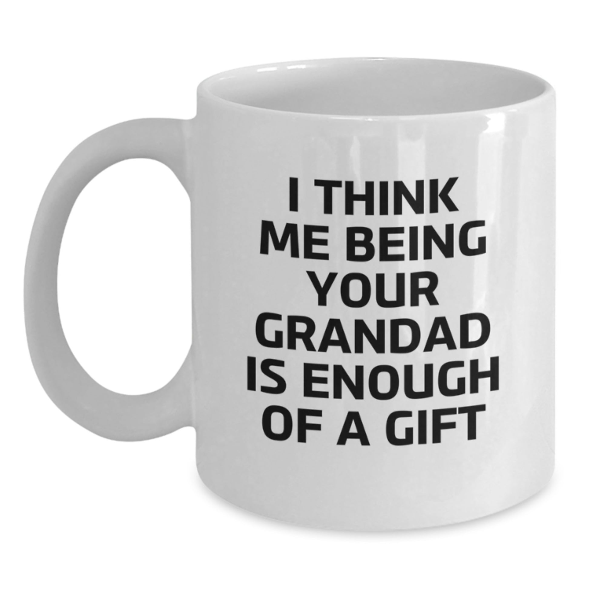 Funny Grandad White Coffee Mugs Gifts from Family, Gifts for Grandad on Graduation Unique Occasion - Main