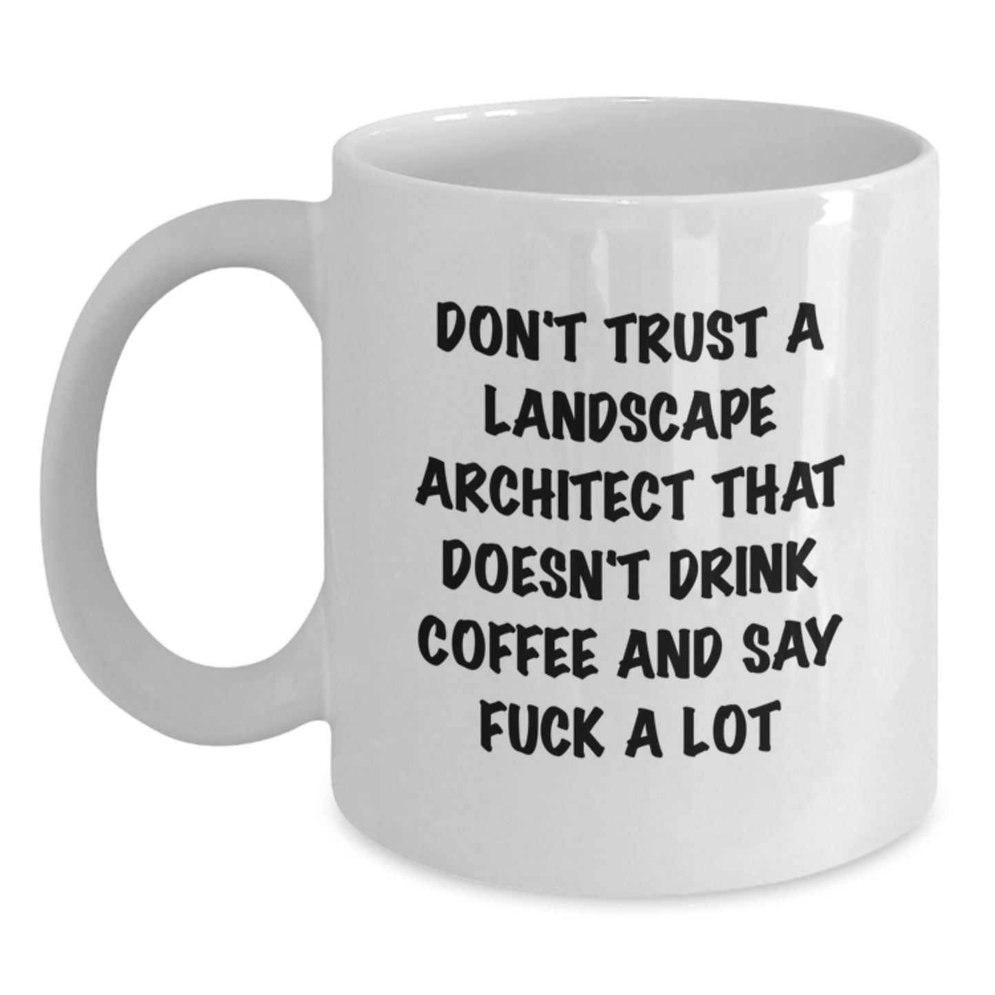 Landscape Architect Keepsake Mug for Him White Ceramic Birthday Gift - Main