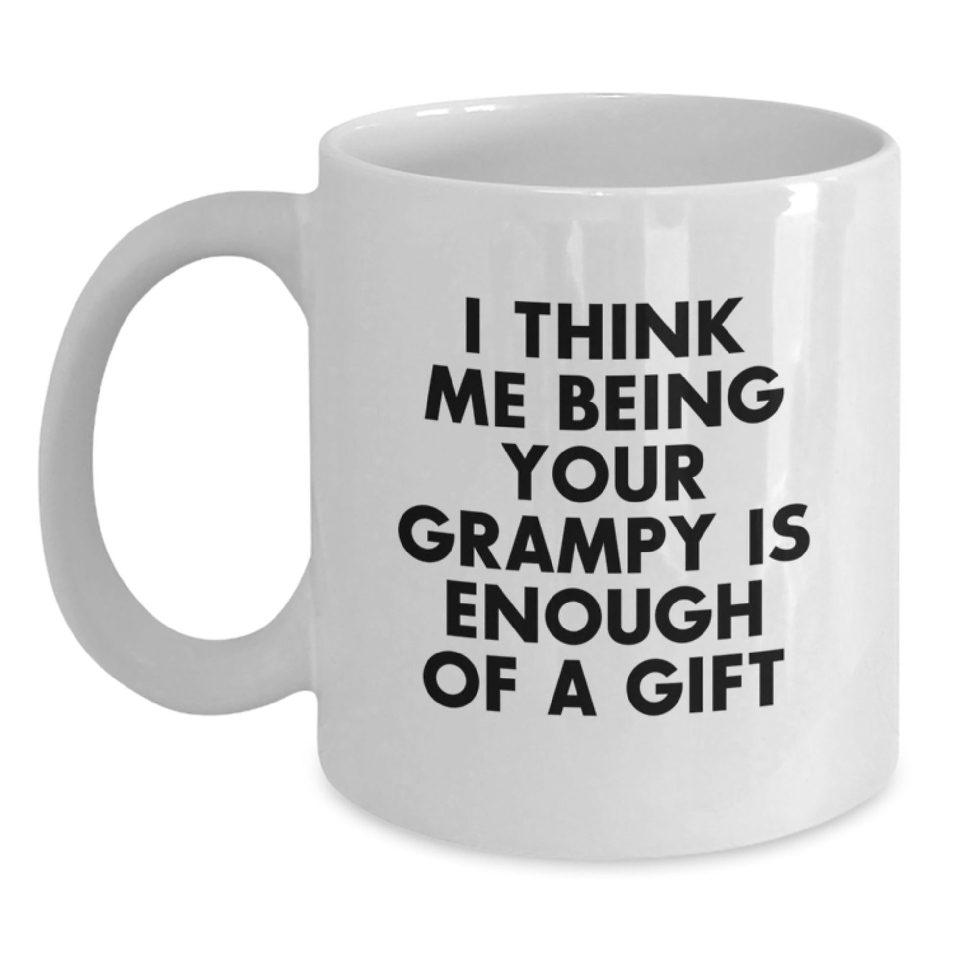 Grampy Keepsake White Coffee Mug for Him Birthday Gift with 11oz Ceramic - Main