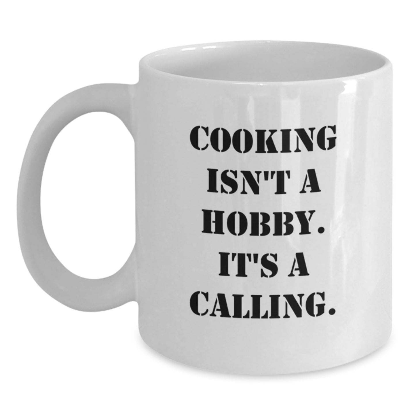 Cooking Keepsake White Ceramic 11oz Coffee Mug for Him Birthday Gift - Main