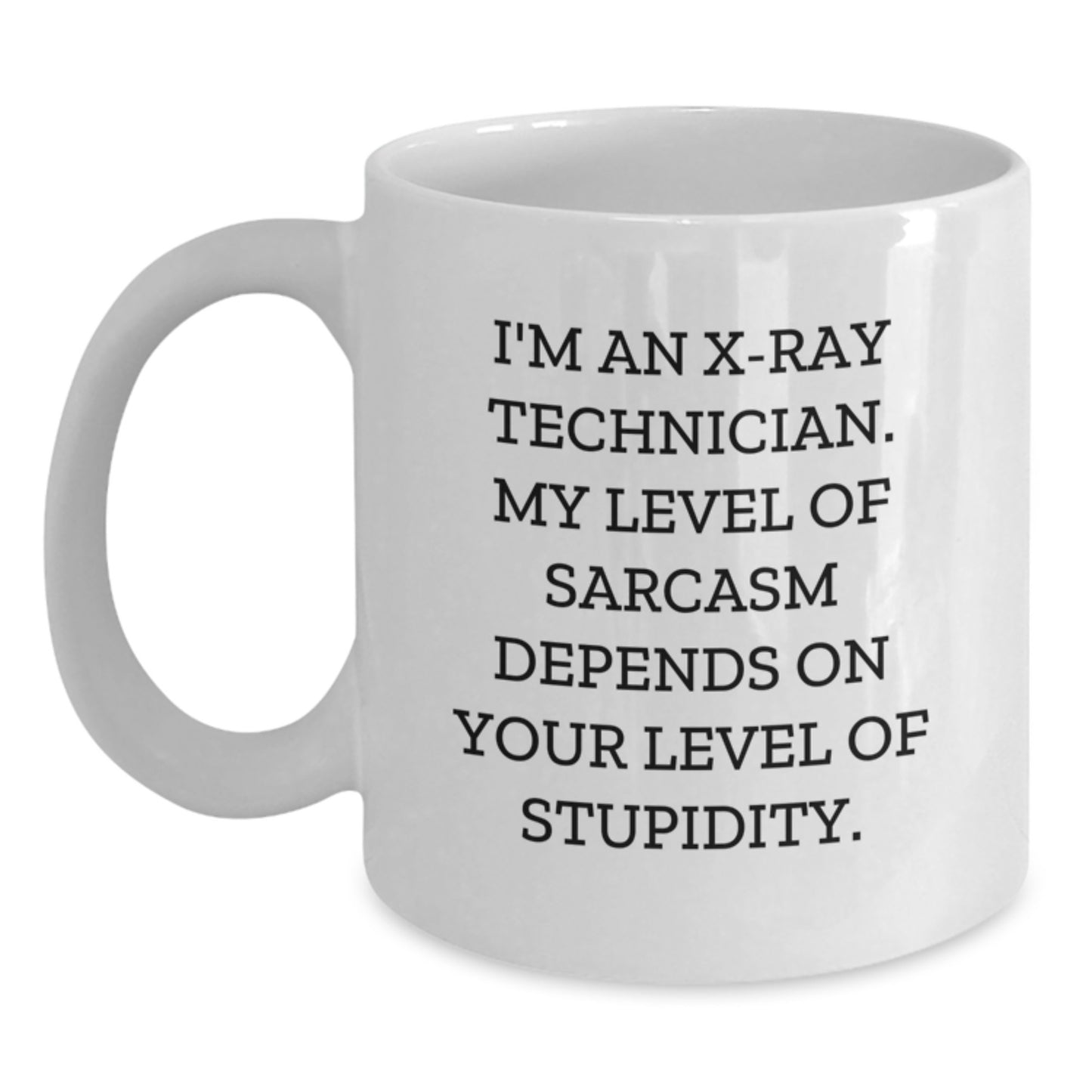 X-Ray Technician Keepsake White Coffee Mug for Him Birthday Gift - Main