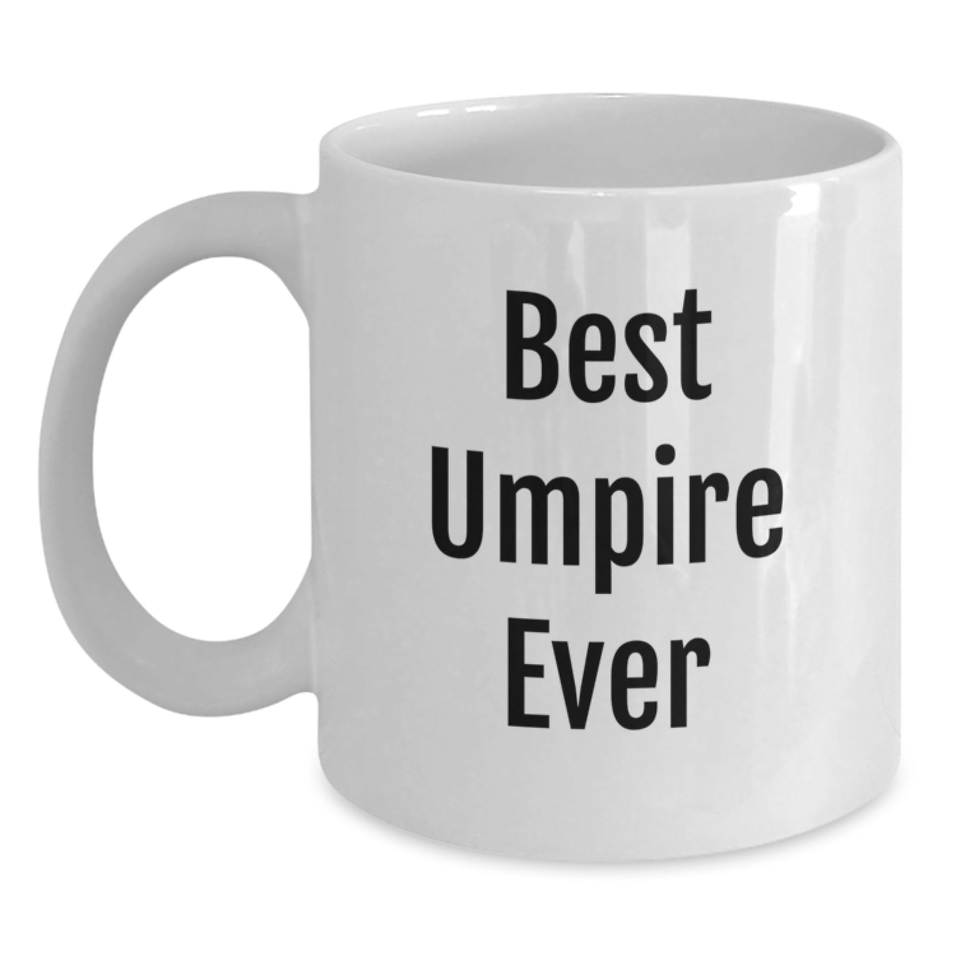 Funny Umpire Quotes Gifts for Umpires Friends Family Christmas Morning White Coffee Mug Made from Ceramic - Main