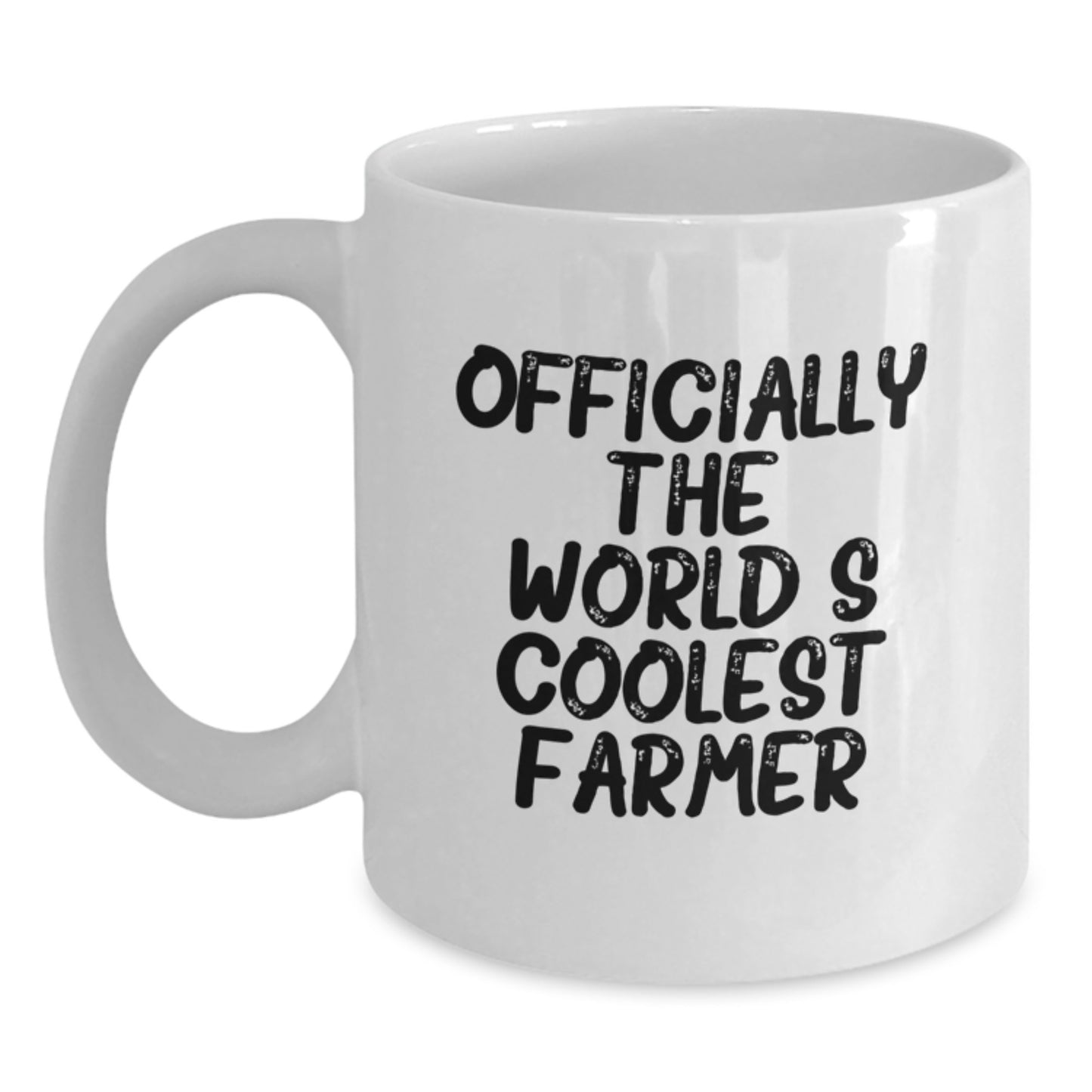 For Him Keepsake Birthday Gift Officially The World's Coolest Farmer Mug - Main