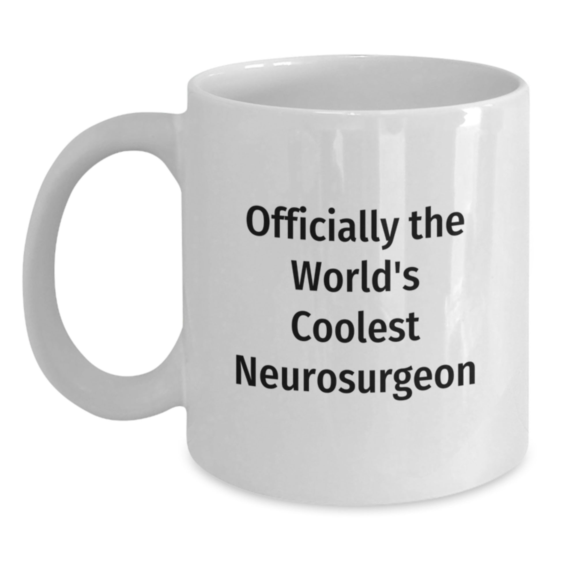 Neurosurgeon Keepsake White Coffee Mug for Him Birthday Gift World's - Main