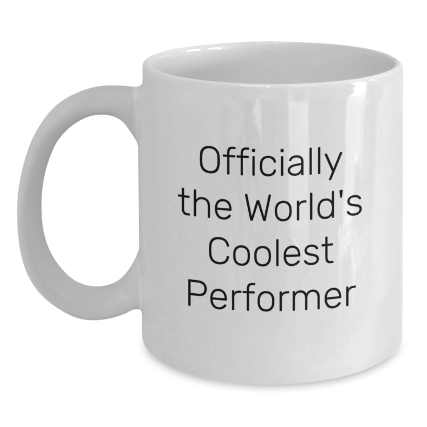 Graduation Gift Performer White Coffee Mug for Her Limited Present - Main