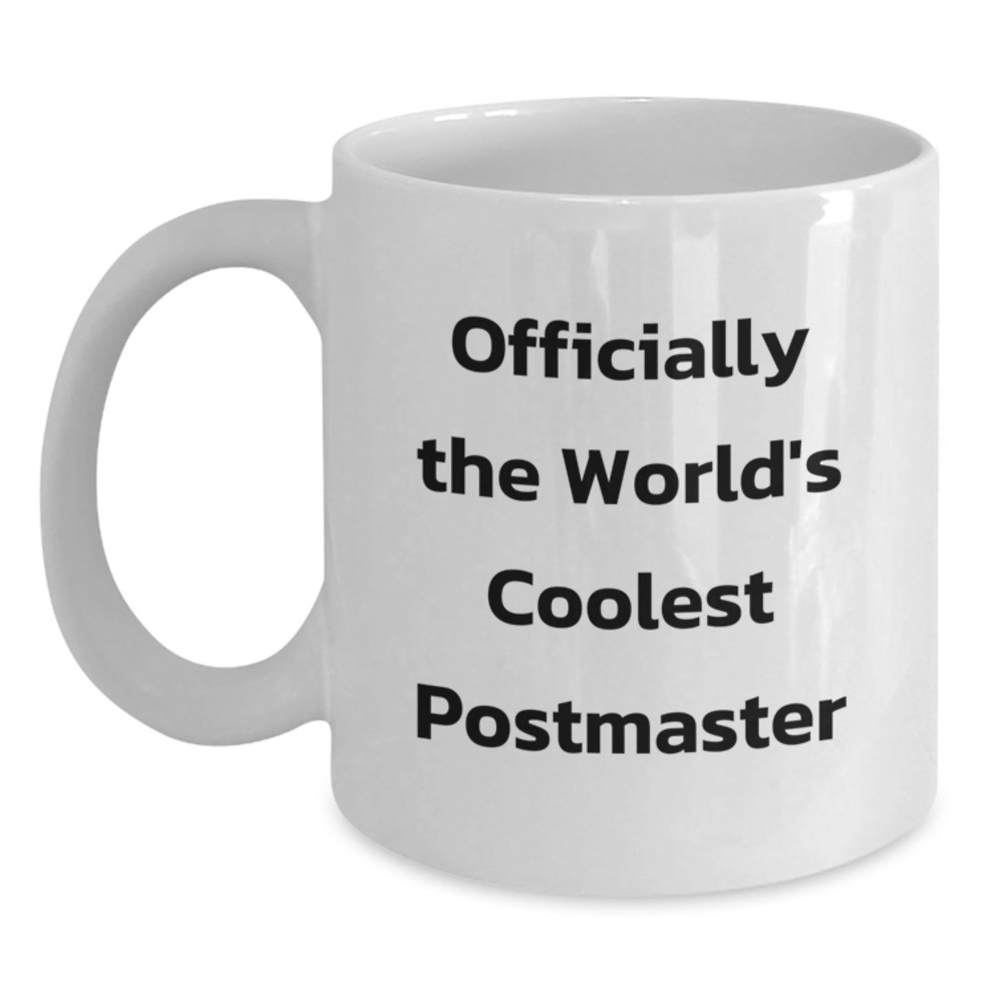 Postmaster Officially Keepsake White Coffee Mug for Him Birthday Gift - Main