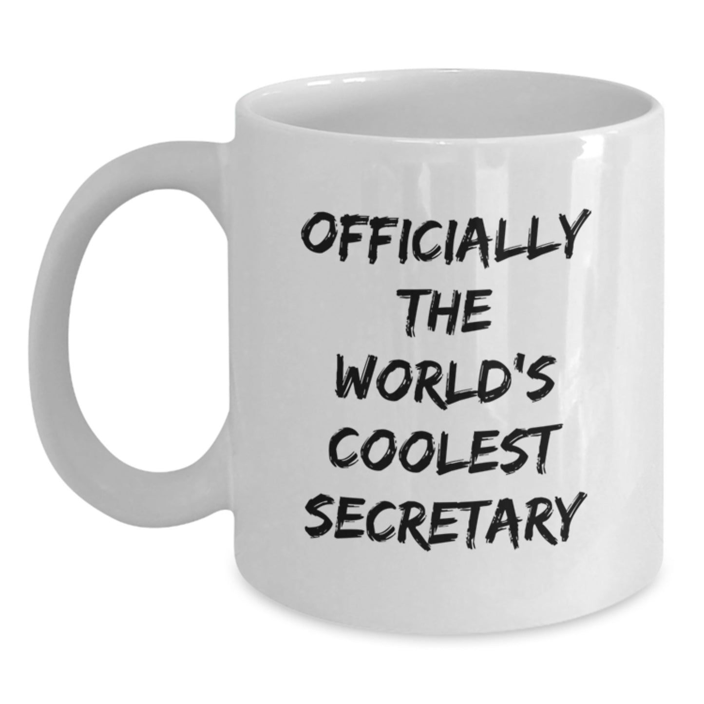 Funny Secretary White Coffee Mug Gifts from Friends for Graduation Unique Gifts - Main