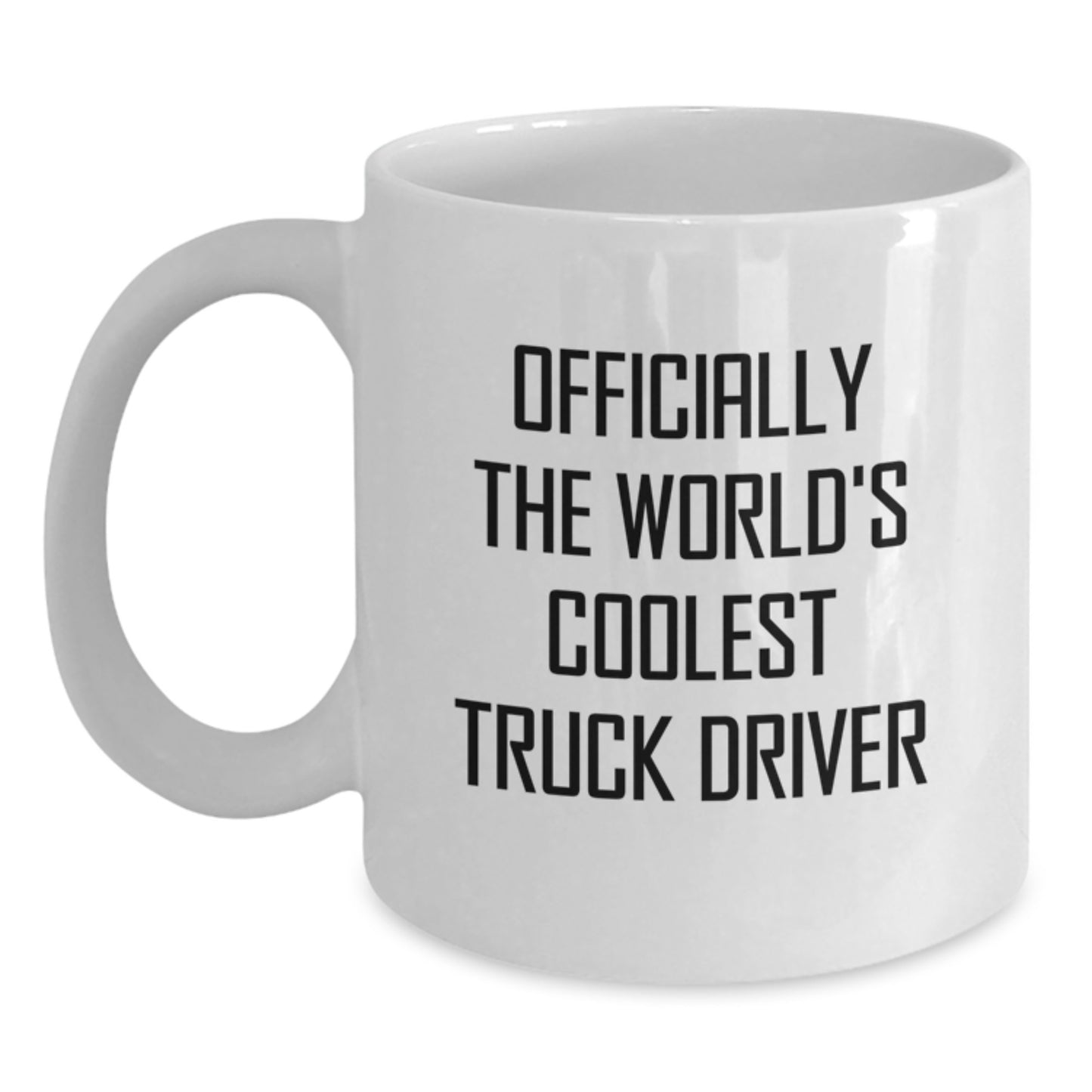 Truck Driver Keepsake Mug for Him Birthday Gift World's Coolest - Main