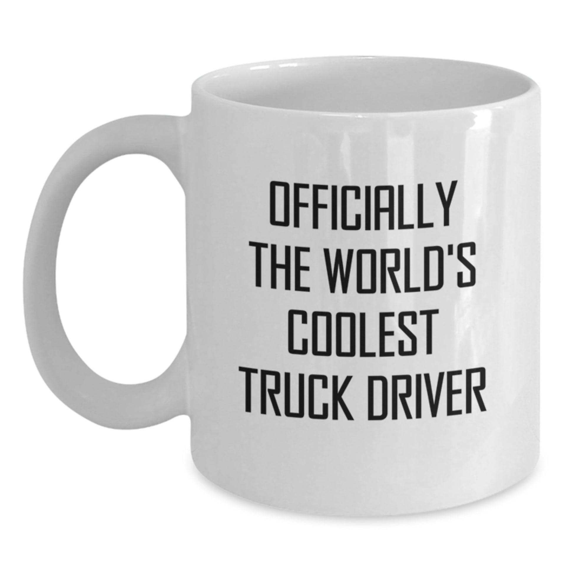 Truck Driver Keepsake Mug for Him Birthday Gift World's Coolest - Main