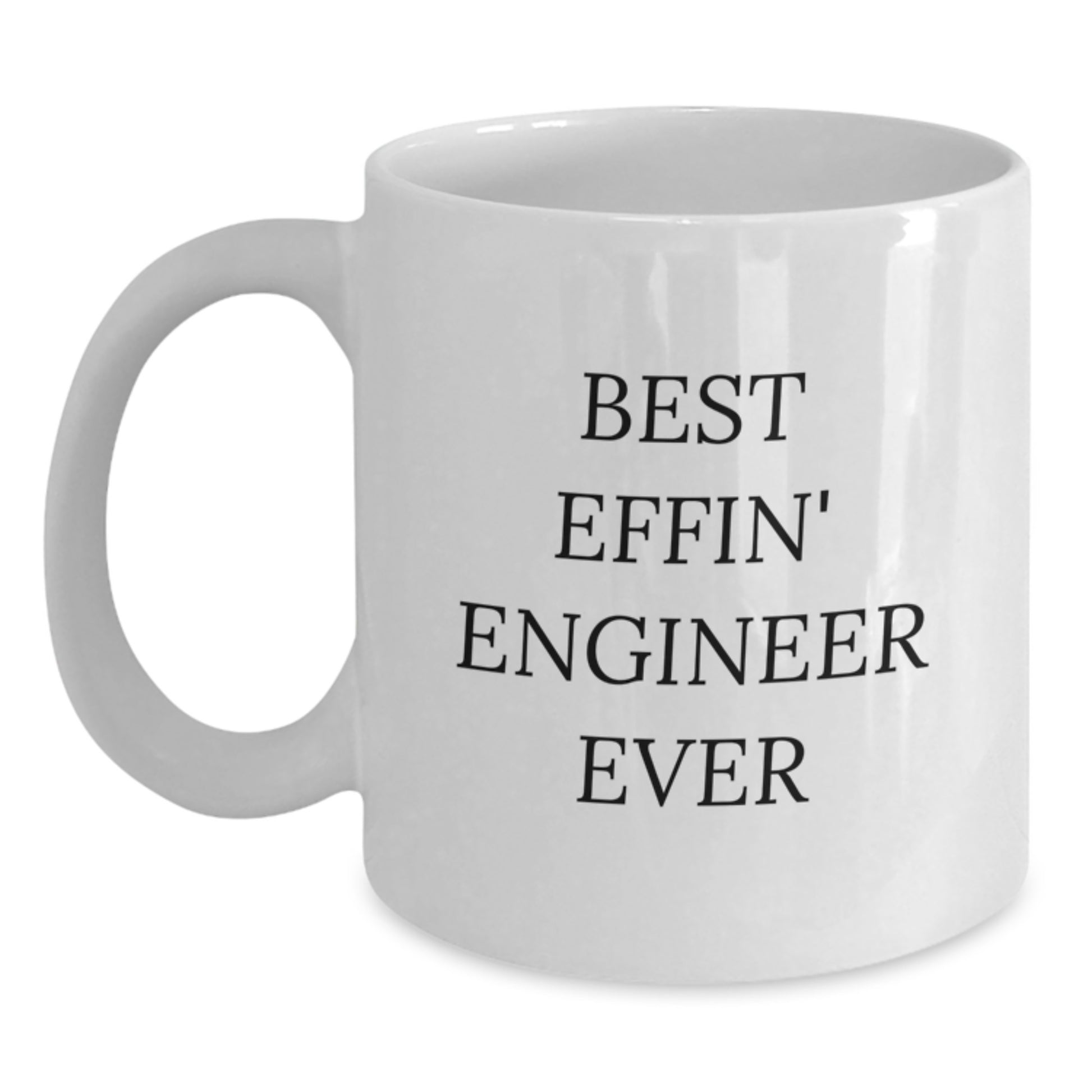 Funny Engineer White Coffee Mug Gifts from Friends to Engineer, Graduation Unique Gifts for Men, Women Engineer Friends Coworkers Family - Main