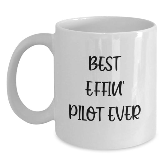 Funny Pilot Gifts for the Best Effin' Pilot Ever Graduation Unique Gifts from Friends and Family - Main