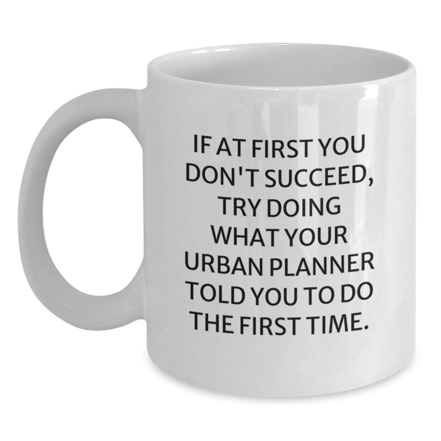 Urban Planner Keepsake White Coffee Mug for Him Birthday Gift - Main