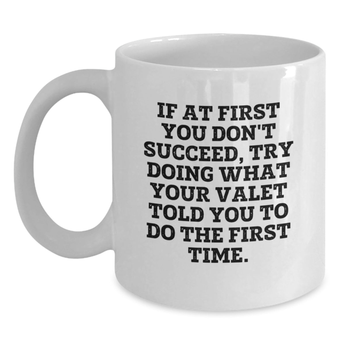 Birthday Gift Valet White Coffee Mug for Her Present - Main