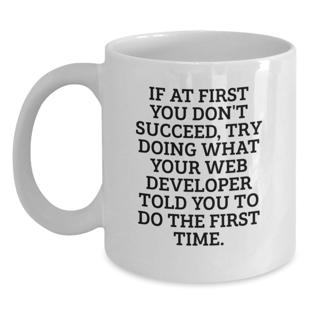 Birthday Gift Web Developer Keepsake Mug for Her – 11oz Ceramic - Main