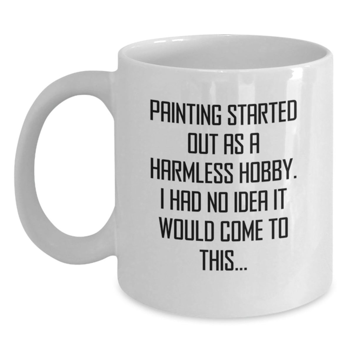 Painting Keepsake White Coffee Mug for Him Birthday Gift - Main