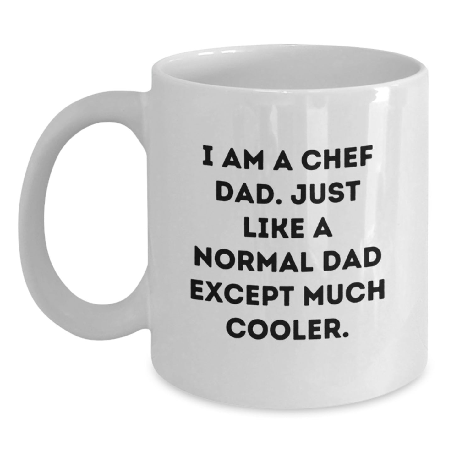 Chef Keepsake White Coffee Mug for Him Birthday Gift - Main