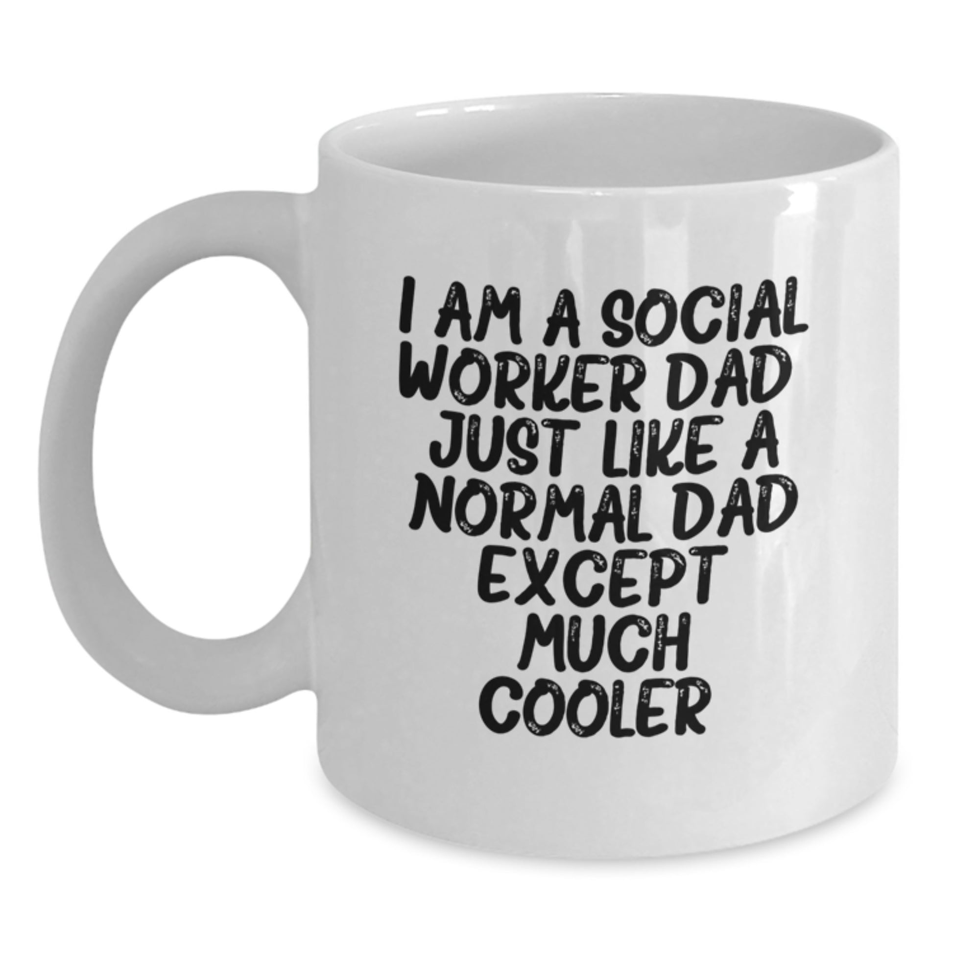 Social Worker Keepsake Mug for Him Birthday Gift 11oz Ceramic Microwave - Main