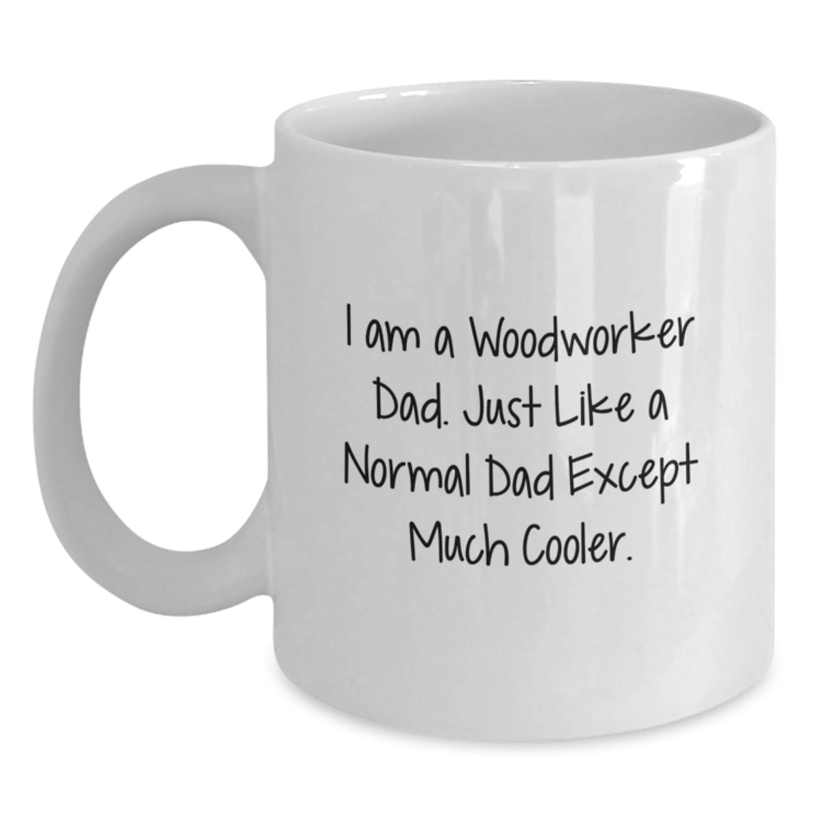 Woodworker Dad Gift A Cool, Playful Quote Mug for Kids - Main