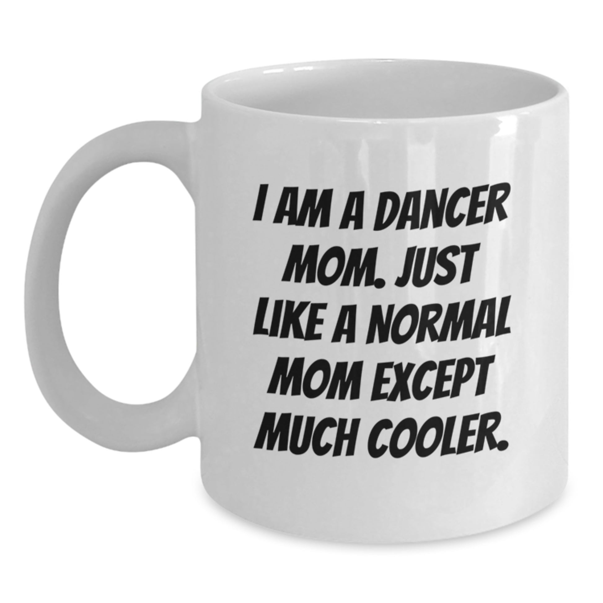 Dancer Keepsake White Ceramic Coffee Mug for Him Birthday Gift - Main