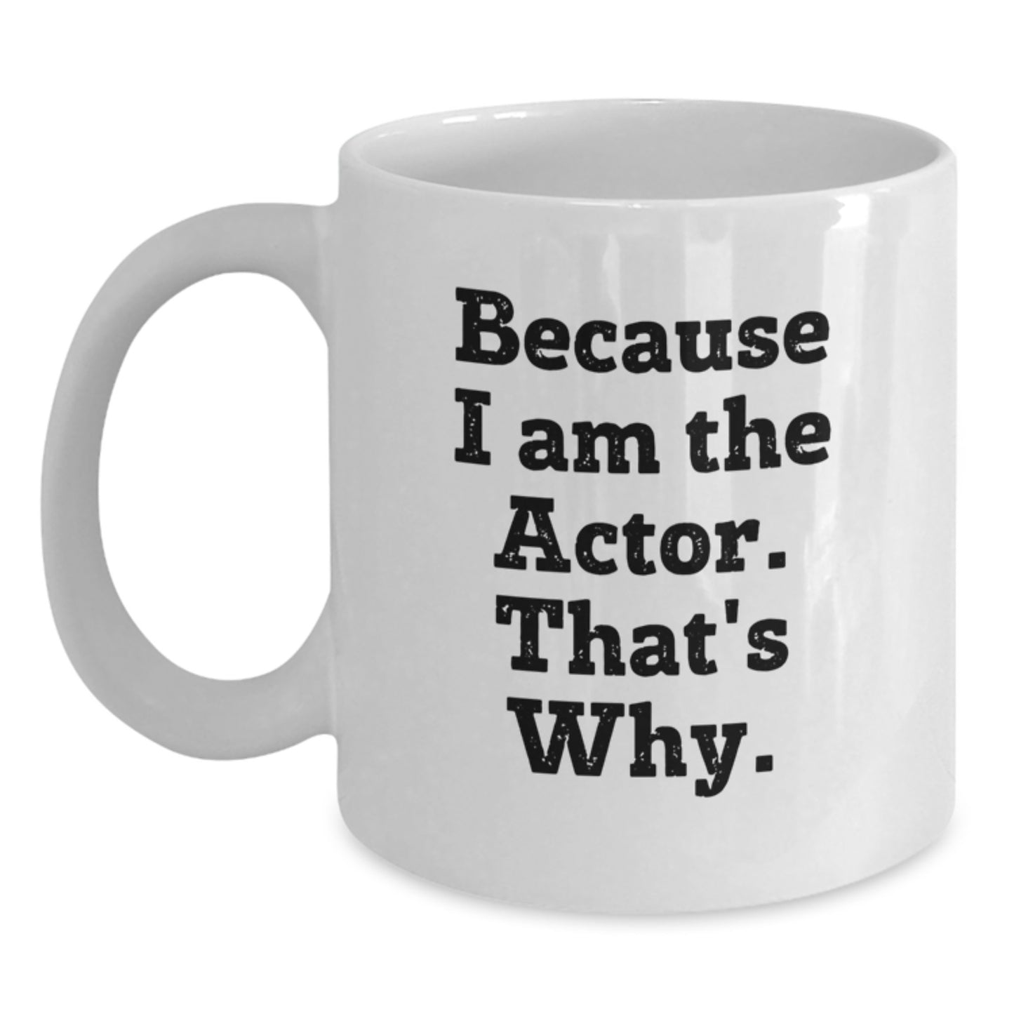Actor Keepsake Mug for Him Birthday Gift - Main