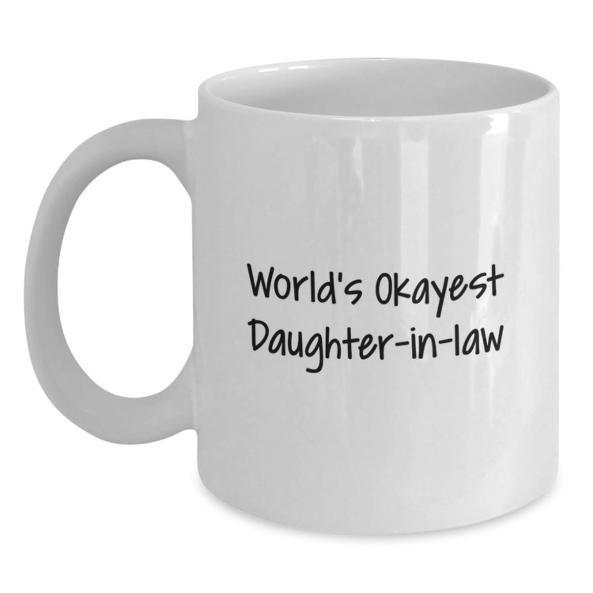 Daughter-in-Law Gift - World's Okayest Daughter-in-Law Keepsake Coffee - Main