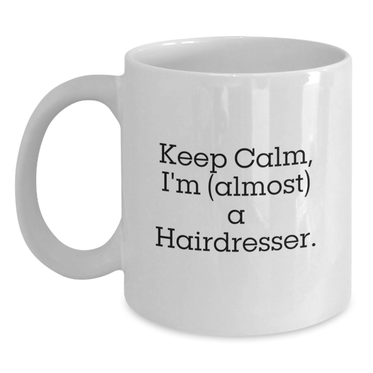 Hairdresser Keepsake White Ceramic Coffee Mug for Him Birthday Gift - Main