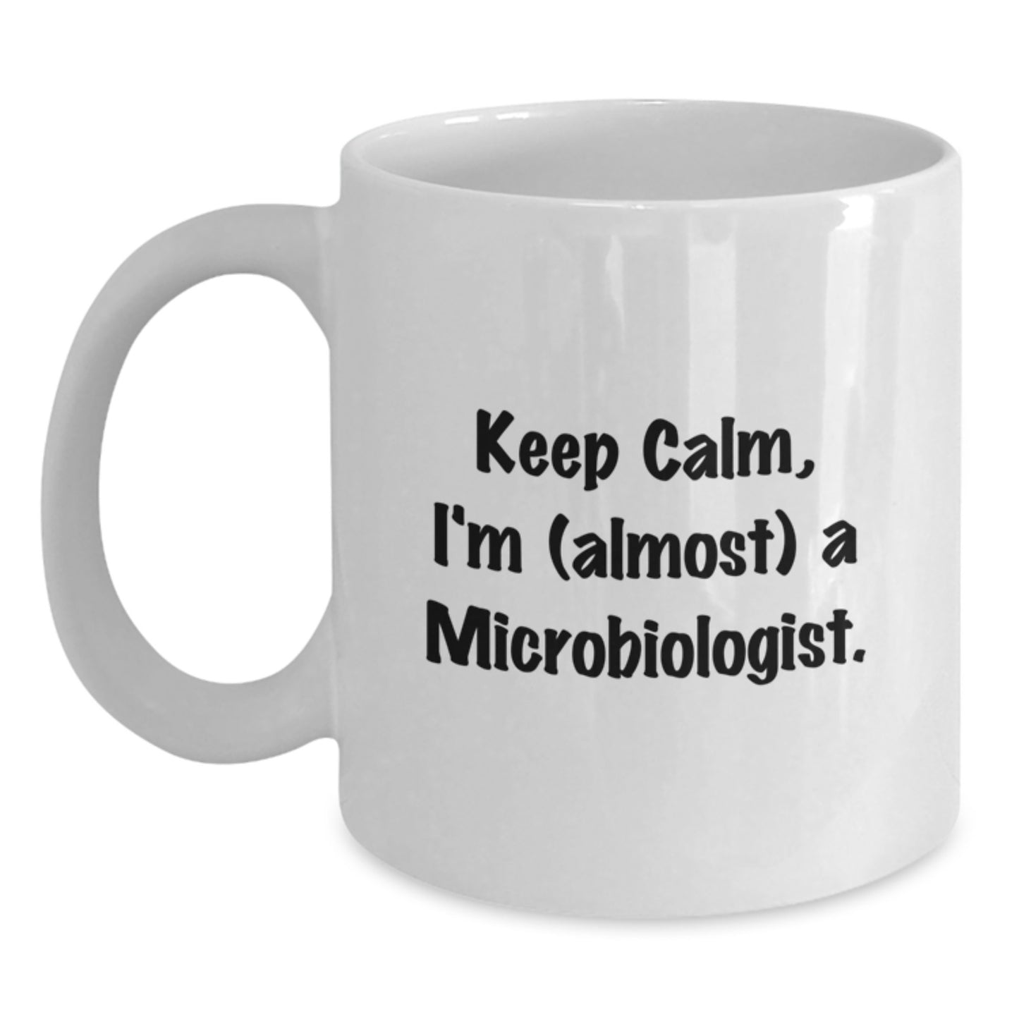 Microbiologist Keepsake White Coffee Mug for Him Birthday Gift - Main
