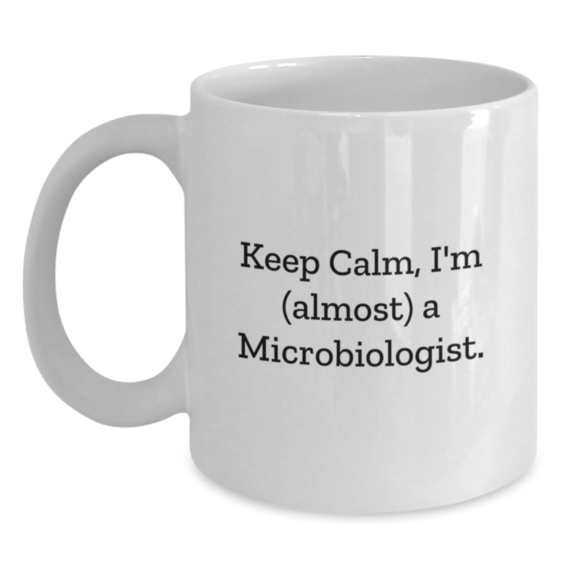 Birthday Gift Microbiologist White Coffee Mug for Her Present - Main